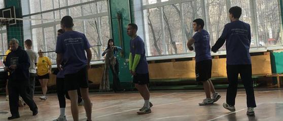 Запись: Студенты Академического колледжа приняли участие в городском студенческом турнире по Спинболу