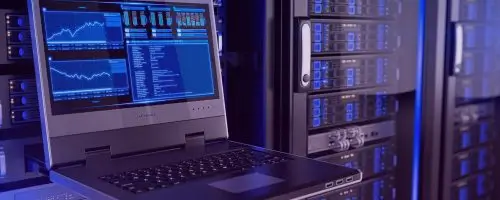 notebook and server image